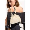Calzedonia Mini Bag Paillettes Bianco