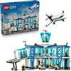 LEGO City Aeroporto con Aereo 60502 con Terminal e 9 Minifigure