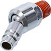 BGS 3228 | Raccordo a innesto rapido | 6,3 mm (1/4) filettatura esterna