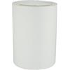Aspen Creative 31261 - Paralume cilindrico a forma di ragno, 20,3 x 20,3 x 27,9 cm, colore: bianco