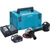 Makita DGA452RMJ Smerigliatrice a Batterie Litio da 18 V e 4 Ah