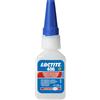 LOCTITE 406, Adesivo istantaneo a bassa viscosità, Colla istantanea trasparente per plastiche, Colla cianoacrilato per un fissaggio rapidissimo, 1 flacone da 20g