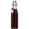 KADAX bottiglie in vetro 750ml con chiusura meccanica - bottiglie a chiusura meccanica da riempire per succhi, kombucha, vino e sciroppo