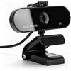 LICAEVEY Webcam 2K, Webcam USB per PC con Microfono Integrato e Messa a Fuoco Automatica, per Videochiamate di Lavoro Remoto e Apprendimento Online Zoom Skype Meet