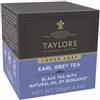 Taylors® | Earl Grey Tè Nero con Olio Essenziale di Bergamotto | Foglie di Tè Bergamotto - 125 Gr | Astuccio