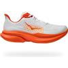 HOKA Mach 6 Uomo Hoka, FLV Bianco-Arancione