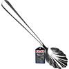 KADAX Cucchiaio da zucchero vintage in acciaio inox, cucchiaino da caffè, a forma di conchiglia, L: 14 cm, argento