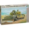 Trumpeter -Modellino Carro Armato British Challenger 2 MBT KFOR in Azione a Kosovo (TRU00345)