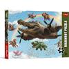 Trefl - BrainRots, The Cool Crocodile - Puzzle da 200 pezzi - Un coloratissimo set di puzzle proveniente da un universo surreale, per bambini dai 7 anni in su
