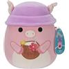 Orbico Squishmallow Peter il maialino rosa peluche 19cm peluche nuovo