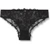 EMPORIO ARMANI Slip da Donna, Motivo Floreale, Taglia XL, Floreale Nero, XL