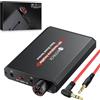 Neoteck Amplificatore per Cuffie Portatile 16-300Ω con Bass Boost, Amplificatore Audio Hi-Fi - Compatibile con PS5/PS4, Smartphone, PC, Batteria Integrata 1500mAh, Cavo USB e Cavo Audio 3.5mm Inclusi