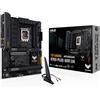 ASUS TUF GAMING B760-PLUS WIFI D4 Scheda madre Intel® B760 (LGA 1700) ATX, PCIe 5.0, 3 slot PCIe 4.0 M.2, 12+1 DrMOS, Realtek 2.5Gb Ethernet, DisplayPort, HDMI, USB 3.2 Gen 2 Type-C®, Aura Sync