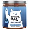 Bears with benefits super snooze sleep vitamin con melatonina 60 caramelle gommose con edulcoranti senza zuccheri