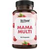 Yes Vegan Mama Multi Multivitaminico 3-in-1 (120 capsule = 4 mesi) per desiderio
