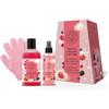 CARESSE confezione regalo bagno schiuma+ shimmer body mist + guantino