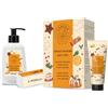 CARESSE confezione regalo sapone liquido + crema mani + lima sweet pas