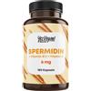Yes Vegan Spermidina 6 mg (180 capsule = 6 mesi) con Vitamina C e B12, ad alto d