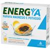ANGELINI PHARMA ITALIA SpA Energya Papaya Magnesio e Potassio Integratore Alimentare - 14 Bustine