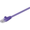 Intellinet Cavo di rete Patch CCA Cat. 5e Viola UTP 1 mt