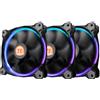 Thermaltake Ventola 140x140 Thermaltake RIing a led RGB 256 Colors High Static Pressure (3 ventole) [CL-F043-PL14SW-B]