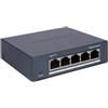 Hikvision Switch Hikvision RJ45 non gestito 5porte Nero [DS-3E0505-O]