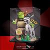 SHOWCASE LAB Teca LP381 | Per Set Lego® 72423 - Shrek, Ciuchino e Gatto con gli Stivali