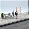 2 Pieces Figurina in Resina 1:64 Dipinte a Mano Figurine Femminili Ufficio