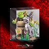 SHOWCASE LAB Teca LM381 | Per Set Lego® 72423 - Shrek, Ciuchino e Gatto con gli Stivali