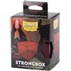 DRAGON SHIELD Strongbox - Clear Red Accessori Carte