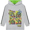 TEENAGE MUTANT NINJA Felpa Turtles per Ragazzi | Felpa Bambino con Leonardo, Donatello, Raphael e Michelangelo | 6-7 Anni | Merchandise Ufficiale TMNT