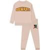 Harry Potter Set Abbigliamento Bambino, Set 2 Pezzi Felpa Bambino E Joggers, Completo Ragazzo Hogwarts, Marrone 6-7 Anni