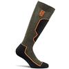 Crispi Calze Rinforzate Lunghe EGO 662 SFW, Fibre ad Alto Contenuto Tecnologico (Verde e Arancione, 40-43)