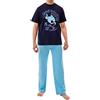 Disney Pigiama per Uomo Aladdin Blu Medium