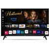 Smart Tech Smart TV 40" LED Full HD Sistema Whale TV Classe E Nero 40FH01K