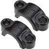Create idea 2 Pezzi M6 Morsetto Leva Freno Alluminio Cilindro Frizione Principale Morsetto Staffa Copertura Fissaggio Sede Adatto Per 22mm Dirt Bike Elettrica Manubrio Nero