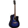 EKO RANGER CW EQ BLUE SUNBURST CHITARRA ACUSTICA 6 CORDE ELETTRIFICATA
