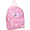 mybagstory | Zaino Disney Angel per ragazza | Zaino scolastico rosa piccolo formato 31 x 22 x 9 cm | Zaino per bambini ideale asilo e tempo libero | Design Lilo e Stitch ufficiale | leggero e