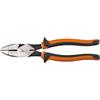 Klein Tools 2139NEEINS | Pinza taglio laterale isolata manico sottile 9 inch (~24 cm) | Isolamento 1000 V e certificata VDE | Morsi zigrinati per presa sicura