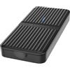 Targus HD2500GL, alloggiamento SSD, M.2, M.2, PCI Express 4.0, PCI Express 3.0, 80 Gbit/s, connessione USB, nero