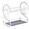 Kinvara Scolapiatti per Lavello Grigio 45,5 x 24,5 x 37,5 cm