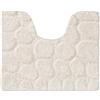 Sealskin Pebbles Scendibagno, Cotone, Avorio, 50 x 1,5 x 60 cm