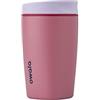 Owala SmoothSip Slider tazza da caffè termica in acciaio inox, 355 ml, bicchiere riutilizzabile per bevande fredde, tazza da viaggio per bevande calde, senza BPA, Crochet Queen