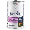 dorado Exclusion Cane Diet Hypoallergenic Adulto All Breeds Cavallo & Piselli Lattina 400 Gr