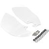 TXDBD Deflettori Laterali Antivento Per Moto Parabrezza Per BMW R 1150 GS R1150GS ADV Adventure 2000-2006 Parabrezza Carenatura Del Faro Dello(Trasparente)