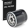 RIDEX 7O0008 Filtro olio con una valvola blocco arretramento Compatibilità con FORD Fiesta Mk6 Hatchback JA8, JR8