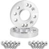 Simoni Racing DR013/B717 Distanziali Ruote 20 mm Completi di Bulloni, specifici per Abarth, Alfa Romeo, Citroen, Fiat