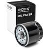 RIDEX 7O0026 Filtro olio con una valvola di non ritorno Compatibilità con RENAULT Clio 3 Hatchback BR0/1, CR0/1