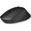 Logitech M330 SILENT PLUS Mouse Wireless, 2,4 GHz Con Ricevitore USB Nano, Tracciamento Ottico 1000 DPI, Durata Batteria Di 2 Anni, Compatibile Con PC, Mac, Laptop, Chromebook - Nero