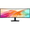 Samsung ViewFinity S9 S49F950UAU - S95UF Series - LED-Monitor - gebogen - USB - 124.5 cm (49)